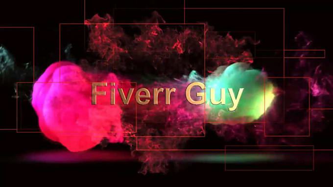 design 5 unique logo reveal colourful youtube intro
