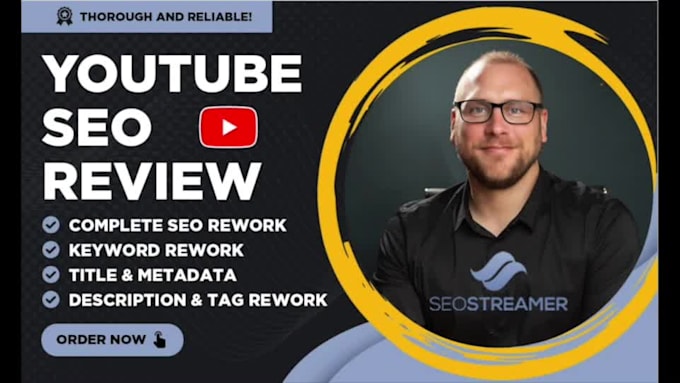 optimize the SEO for your youtube channel and videos