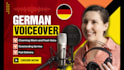 record a german voice over in a charming warm voice