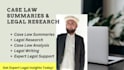 provide detailed legal research and case law analysis