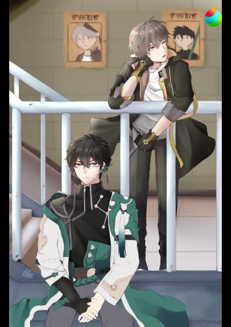 draw original fanart with background