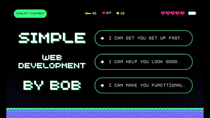 design and develop your simple HTML based website