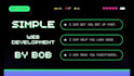 design and develop your simple HTML based website