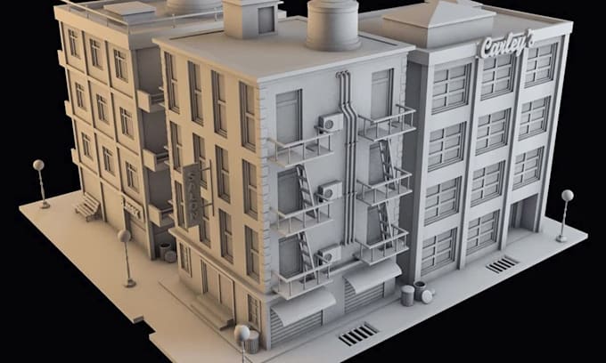 create 3d modular environment kit for unreal engine game unity 3d game assets