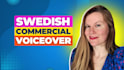 record a human professional swedish female voiceover