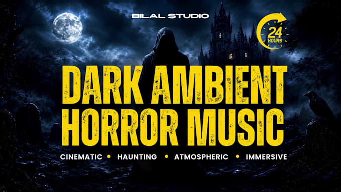 produce dark ambient horror music and soundscape