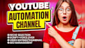 do complete youtube channel management and automation cash cow videos