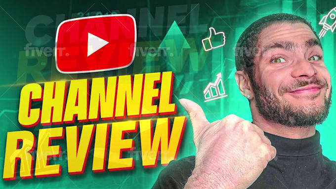 review your youtube channel and help you grow with SEO