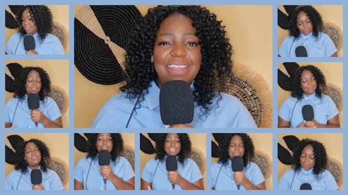 sing gospel choir background vocals and harmonies