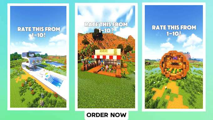 make minecraft videos or shorts in 4k quality