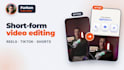 be your short form video editor with motion graphics