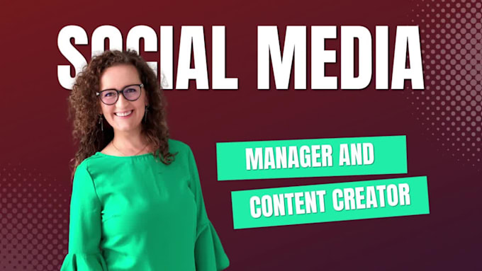 Best Deals! I will be your monthly social media  manager and content creator