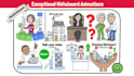 create custom whiteboard animation doodle explainer video