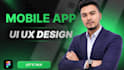 design mobile app UI UX in figma, app UI design and mobile UI design
