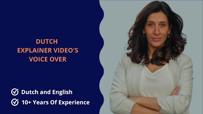 do a dutch voice over for explainer video or animation