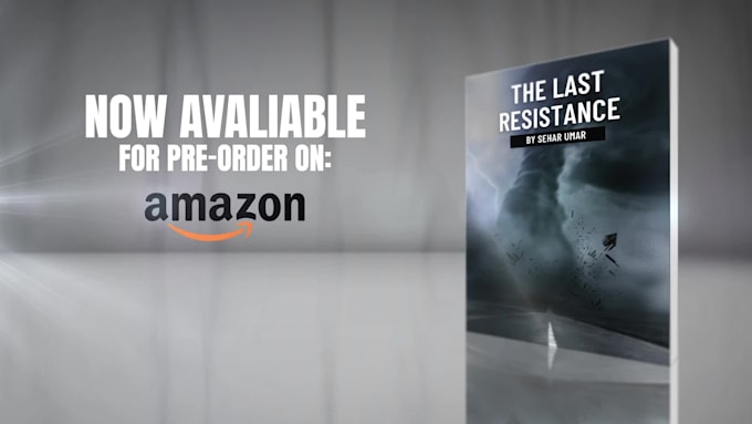 create a cinematic book trailer promo teaser video