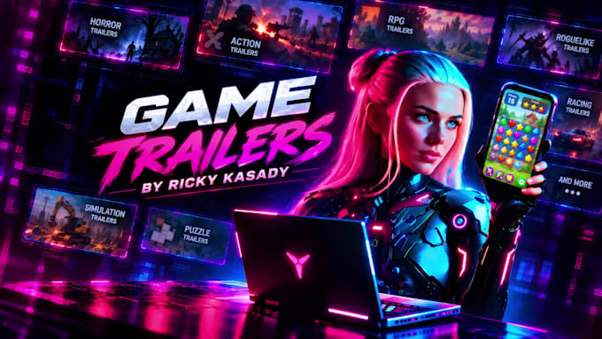 create amazing trailer for your game