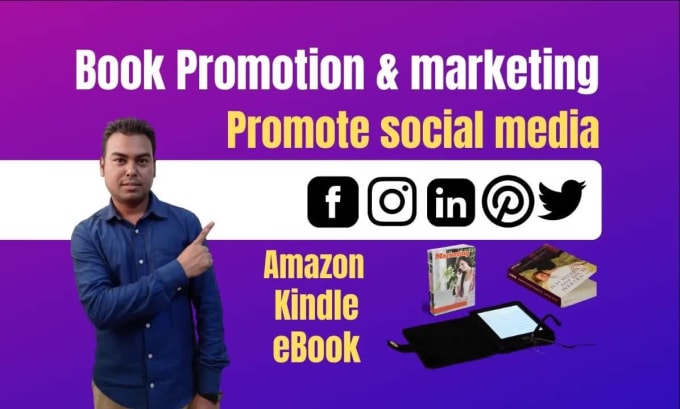Hire a freelancer to do amazon kindle book promotion, amazon book marketing, and ebook marketing