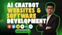 build ai website, ai software, ai chatbot, ai web app as a ai software developer