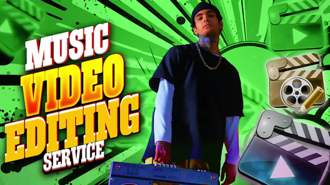 create music video clip editing for youtube