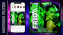 create a motion graphics for event flyers, hip hop concert flyer