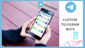 create custom telegram scripts, plugins, or bot