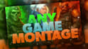 professionally edit valorant, apex, cod gaming montage