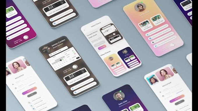 Do mobile app ui design for android and ios using figma by Ameerhamzaad ...