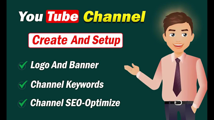 create a professional brand youtube channel and complete setup