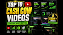 edit top 10 faceless cashcow videos for youtube
