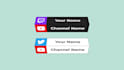 make custom animated lower thirds social media youtube twitch overlay
