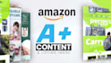 design amazon a plus content and amazon listing images or product photo editing