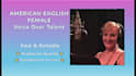 record a professional american english female voice over