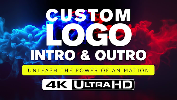 do after effects animated logo intro video for youtube