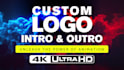 do after effects animated logo intro video for youtube