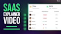 create saas product demo video, software walkthrough for your web app or startup