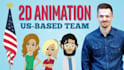 create a 2d animated explainer video