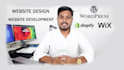 do wordpress website design, ecommerce website, landing page with elementor pro