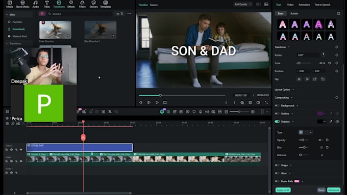 teach filmora video editing for youtube via zoom class learn
