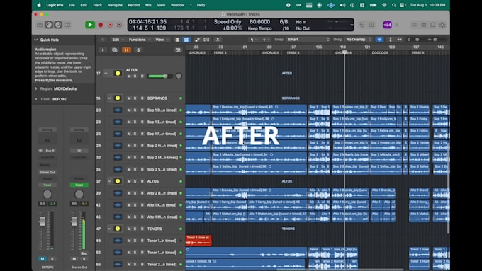 pitch correct and mix vocals using melodyne or autotune