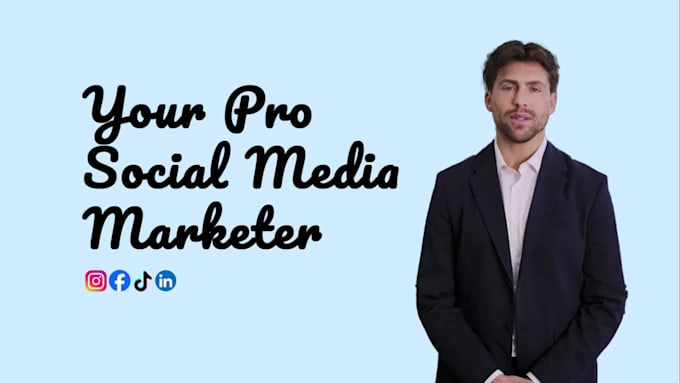 be your social media manager