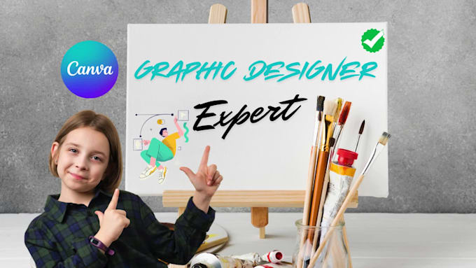 design anything in canva as canva expert