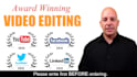 be your award winning video editor