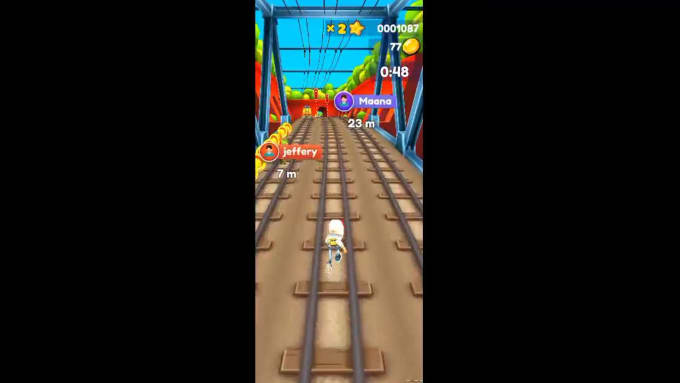 Online Games - Subway Surfers 2 - fullscreen