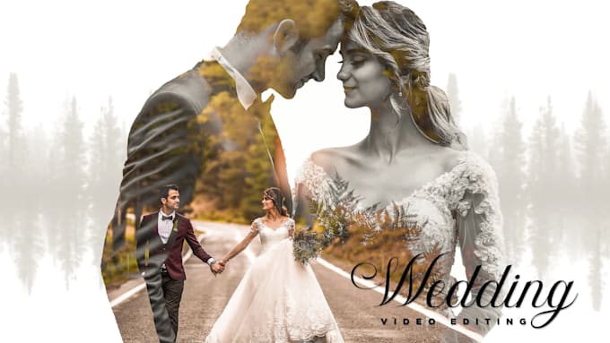 do cinematic wedding video editing