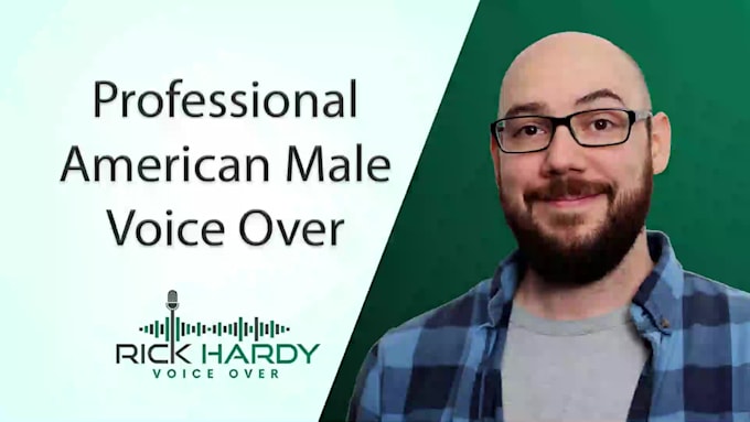 record a professional american male voice over