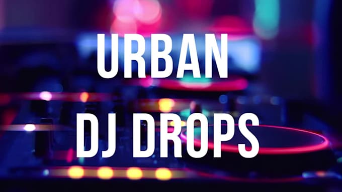 record 5 urban american dj drops