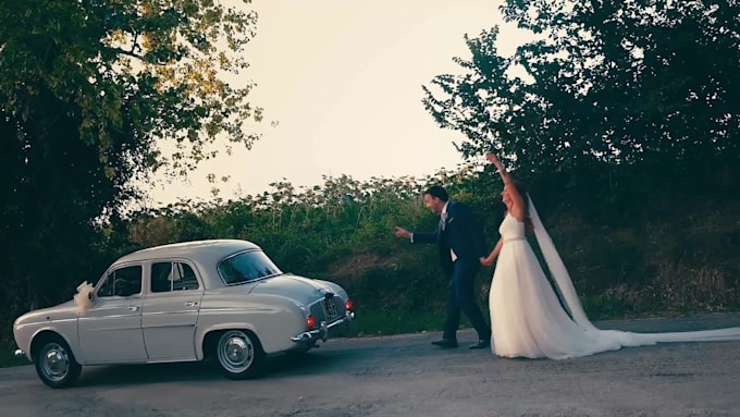 do cinematic wedding video editing and highlights