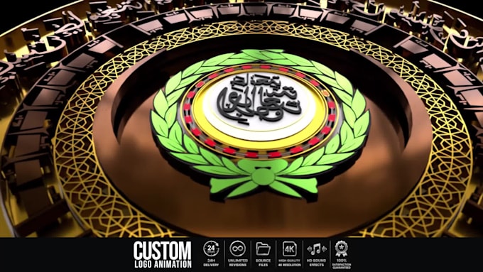 make a stunning 3d logo animation intro for your brand