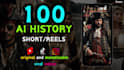 create viral history ai videos for youtube short and instagram reels